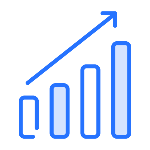 Graph Generic color lineal-color icon