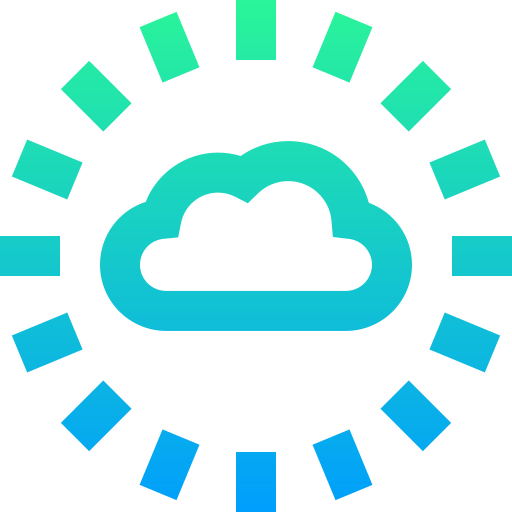 computación en la nube icono gratis
