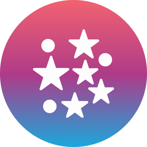 Stars Generic gradient fill icon