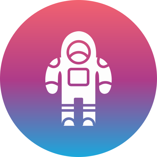 Space suit Generic gradient fill icon