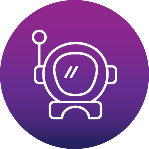 Astronaut Helmet Generic gradient fill icon