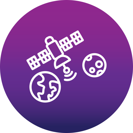 satélite icono gratis