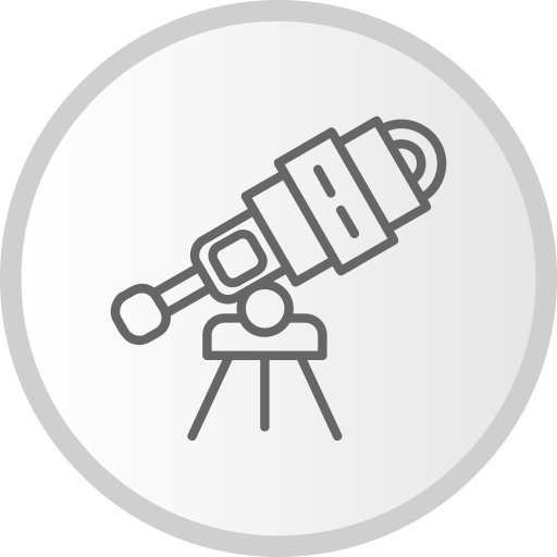 Телескоп бесплатно иконка