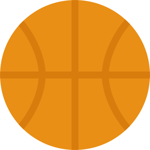 pelota de baloncesto icono gratis