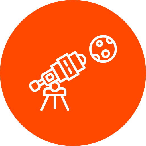 Telescope free icon