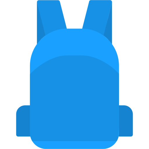 mochila icono gratis