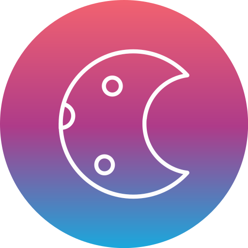 fase lunar icono gratis