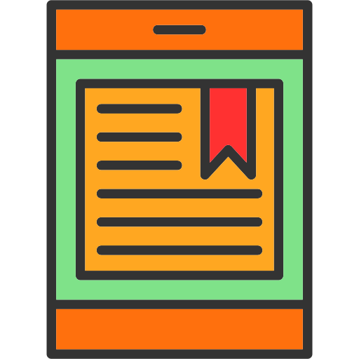 Libro electrónico icono gratis