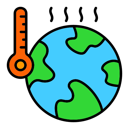 Global Warming Generic color lineal-color icon