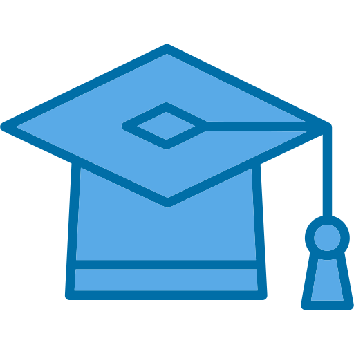 graduación icono gratis