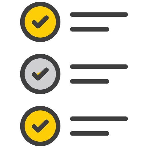 lista de verificación icono gratis