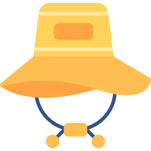 sombrero para el sol icono gratis