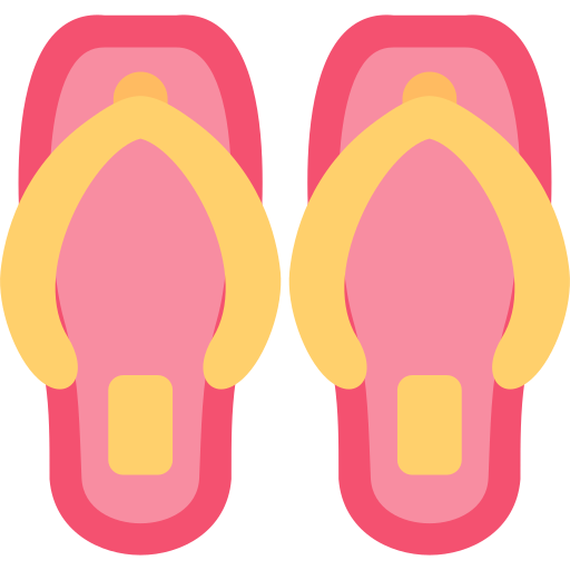 chancletas icono gratis