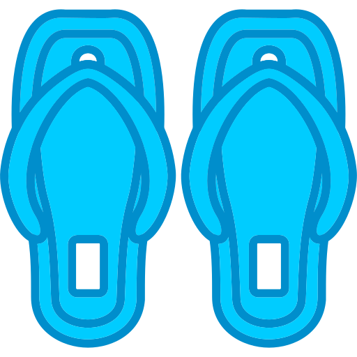 chancletas icono gratis