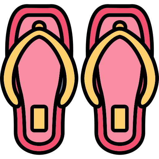 chancletas icono gratis