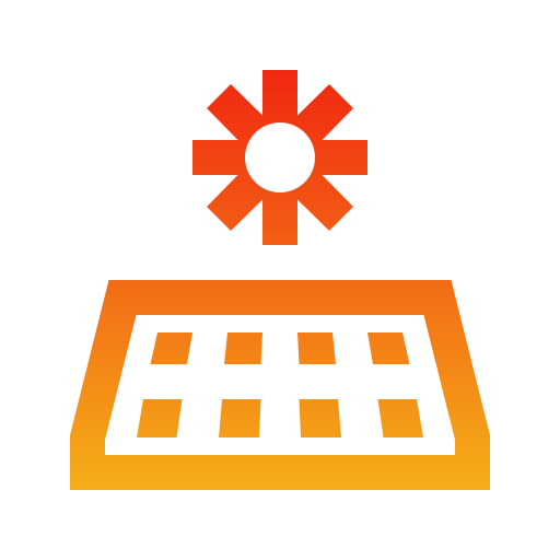 panel solar icono gratis