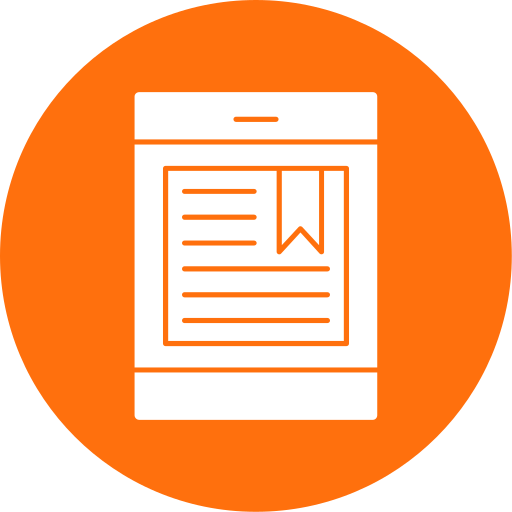 Libro electrónico icono gratis