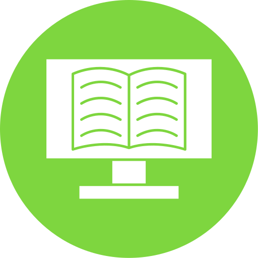 Online education Generic color fill icon