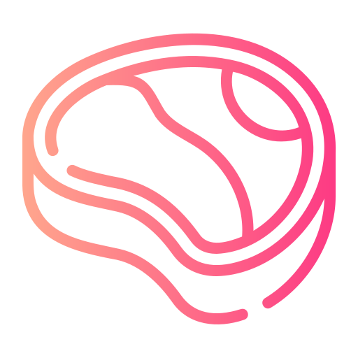 Meat Generic gradient outline icon
