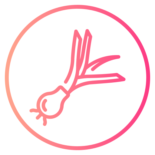 cebolla verde icono gratis