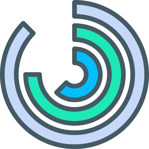 Circle free icon