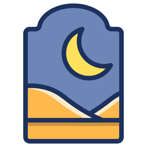 désert Icône gratuit