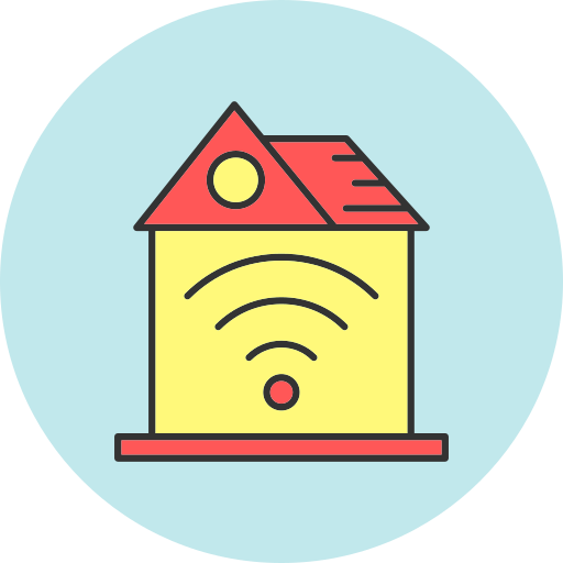 maison intelligente Icône gratuit maison intelligente Icône gratuit