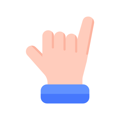 Hand gesture Generic color fill icon