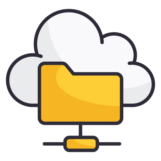 Cloud Data - free icon