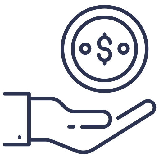 donación icono gratis