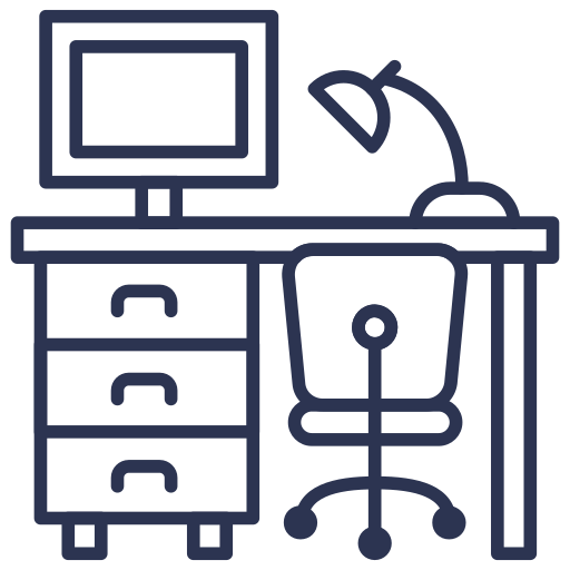 schreibtisch kostenlos Icon