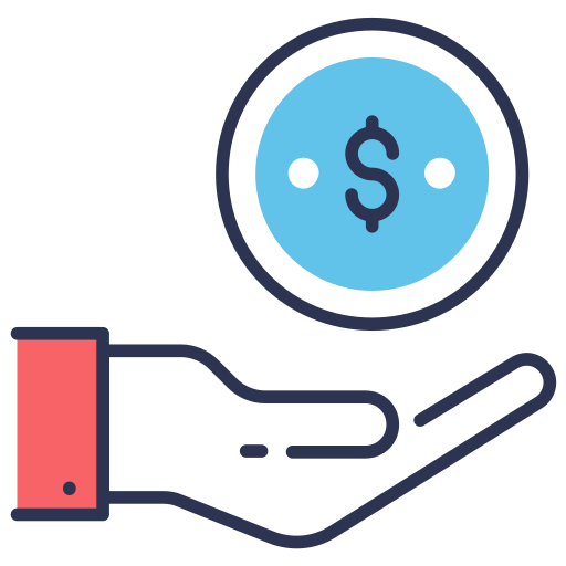 donación icono gratis