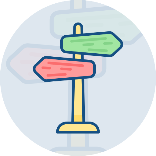 decisión estratégica icono gratis