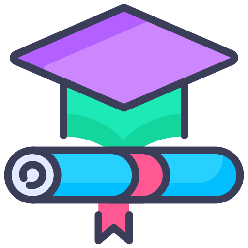 graduación icono gratis