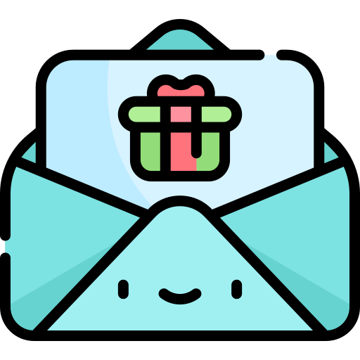 tarjeta de regalo icono gratis