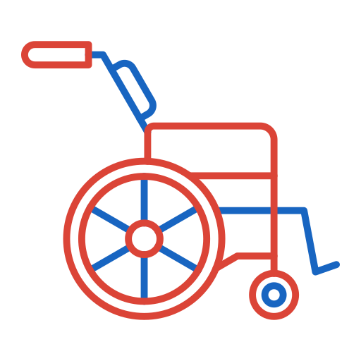 Инвалидная коляска бесплатно иконка Инвалидная коляска бесплатно иконка