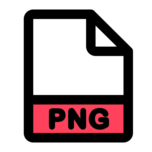 formato de archivo png icono gratis