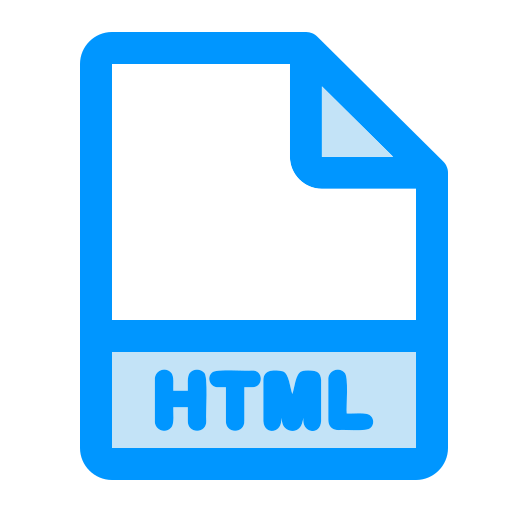 Formato De Archivo Html Iconos Gratis De Interfaz