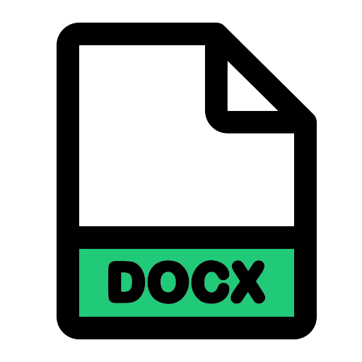 formato de archivo docx icono gratis