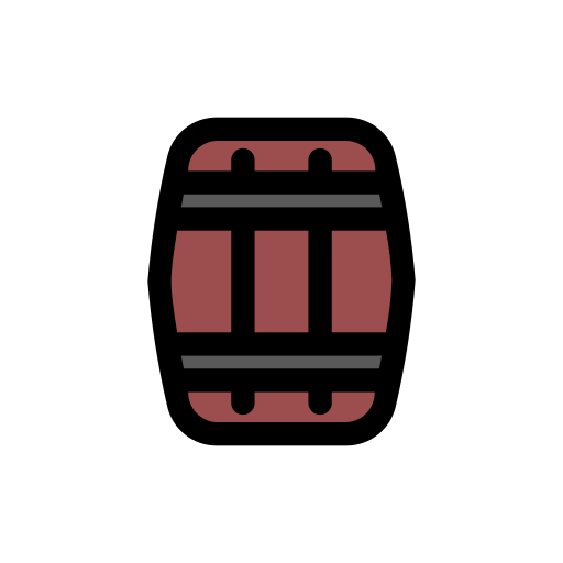 barril de vino icono gratis