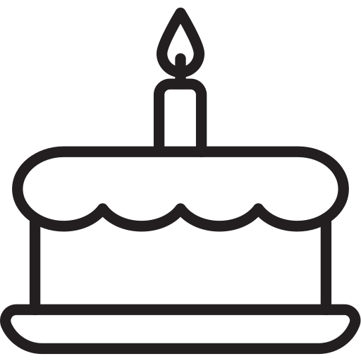 Cake Generic outline icon