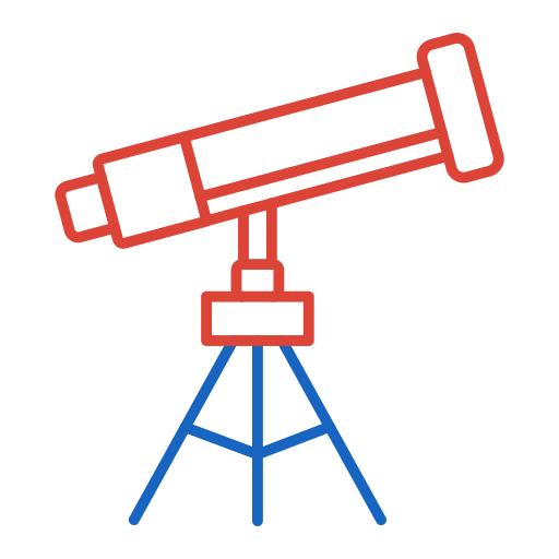 Telescope free icon