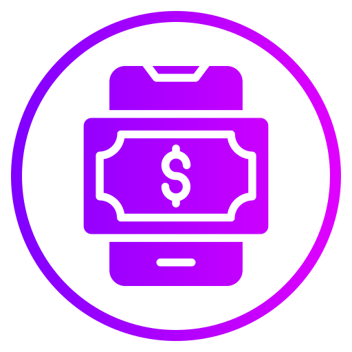 Online payment Generic gradient fill icon