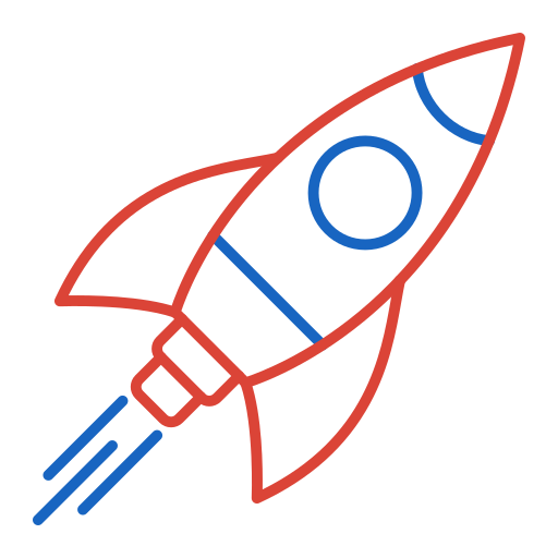 Rocket Generic color outline icon