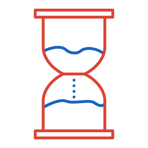 reloj de arena icono gratis