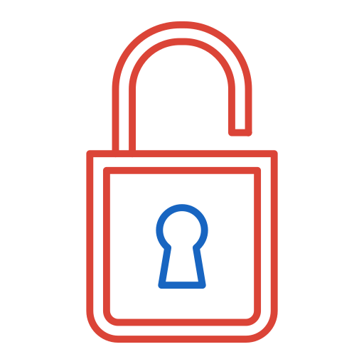 desbloqueado icono gratis