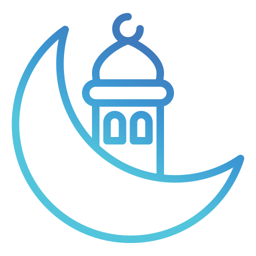 Ramadan Generic gradient outline icon