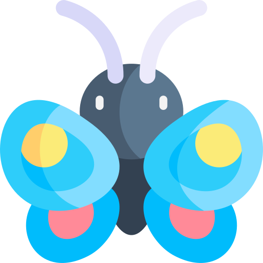 mariposa icono gratis