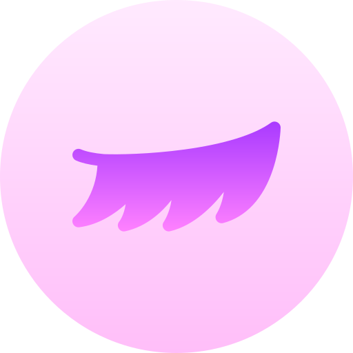 pestañas icono gratis