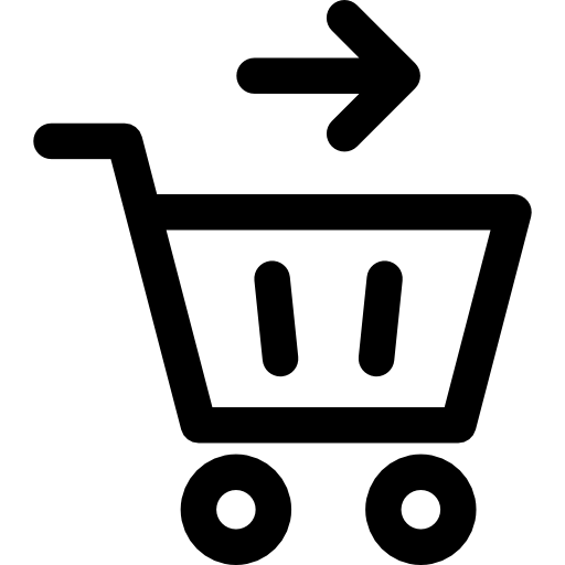 Simple checkout icon